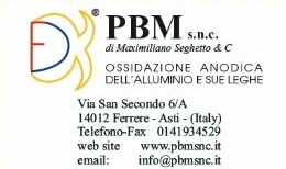 Inserzione di PBM s.n.c. sulla pagina sponsor di Ferrere Miele